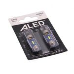 ALed Canbus Festoon C5W white 36 мм комплект 2 шт 