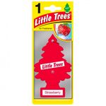 Little Trees Strawberry Air Freshener ароматизатор ёлочка с запахом вишни 