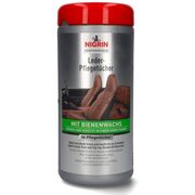 NIGRIN Performance Leder-Pflegetücher mit Bienenwachs салфетки для кожи авто (очистка и защита) 36 шт