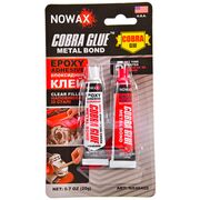 NOWAX Cobra Glue Metal Bond Epoxy Adhesive эпоксидный клей Кобра клей стальной 20 г