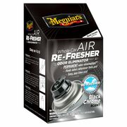 Meguiars Air Re Fresher Black Chrome Scent освежитель воздуха Черный хром аромат 57 г