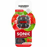 WINSO Sonic Strawberry ароматизатор в дефлектор обдува на основе мембраны запах клубника