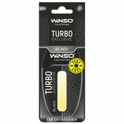 WINSO Turbo Exclusive Black ароматизатор подвесной с капсульным дозатором запаха черный