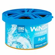 WINSO Organic Fresh Aqua ароматизатор консерва в подстаканник (под сиденье) органический запах аква