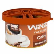 WINSO Organic Fresh Coffee ароматизатор консерва в подстаканник (под сиденье) органический запах кофе
