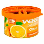 WINSO Organic Fresh Orange ароматизатор консерва в подстаканник (под сиденье) органический запах апельсин