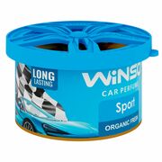 WINSO Organic Fresh Sport ароматизатор консерва в подстаканник (под сиденье) органический запах спорт