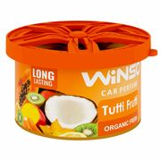 WINSO Organic Fresh Tutti Frutti ароматизатор консерва в подстаканник (под сиденье) органический запах тутти фрутти