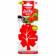 WINSO Lucky Leaf Strawberry подвесной ароматизатор целлюлоза запах клубника