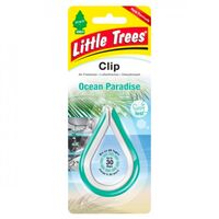 Little Trees Clip Ocean Paradise Air Freshener підвісний ароматизатор кліпсу із запахом океану