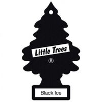 Little Trees Black Ice Air Freshener ароматизатор ёлочка с запахом черный лед