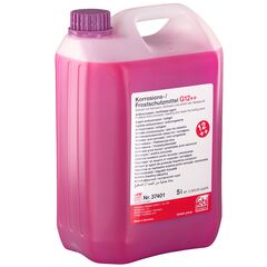 Febi Bilstein G12++ (G12 SUPER PLUS) концентрат антифриза фиолетовый 5 л, Цвет: Фиолетовій, Количество: 5 л 