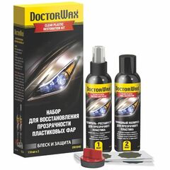Набор для восстановления фар Doctor Wax DW5040