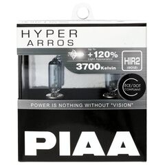 PIAA Hyper Arros HIR2 +120% 60/55W 3700K комплект 2 шт