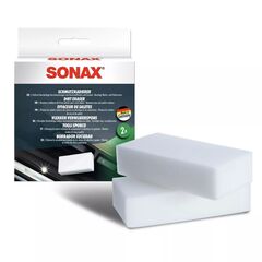 SONAX Dirt Eraser меламиновая губка для чистки загрязнений 2 шт 
