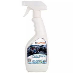 Sapfire Plastic Cleaner&Polish (002821) очиститель-полироль пластика, лимон 500 мл 