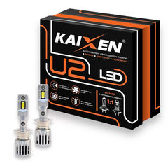 KAIXEN U2 H1 30W 6000K автомобильные LED лампы комплект 2 шт 