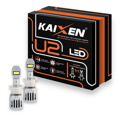 KAIXEN U2 H3 30W 6000K автомобільні LED лампи комплект 2 шт