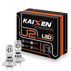 KAIXEN U2 H7 30W 6000K автомобильные LED лампы комплект 2 шт 