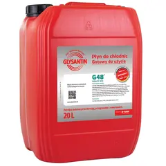 GLYSANTIN (BASF) G48 готовый зеленый антифриз 20 л, Цвет: Зеленый, Количество: 20 л 