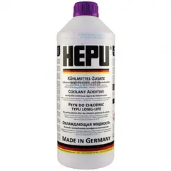 HEPU G12+ (G12 PLUS) антифриз фиолетовый 1,5 л, Цвет: Фиолетовій, Количество: 1,5 л 