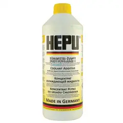 HEPU G11 концентрат антифриза желтый 1,5 л, Цвет: Желтый, Количество: 1,5 л 
