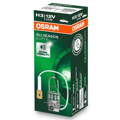 OSRAM AllSeason H3 55W 3200K (картон) 1 шт, Тип лампы: H3, Цветовая температура: 3200 
