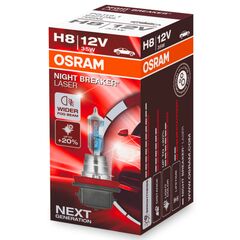 OSRAM Night Breaker Laser H8 35W 3900K (картон) 1 шт, Тип лампы: H8, Цветовая температура: 3900 