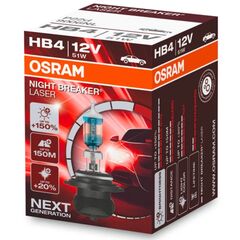 OSRAM Night Breaker Laser HB4 51W 3900K (картон) 1 шт, Тип лампи: HB4, Колірна температура: 3900