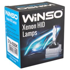 WINSO Xenon HID Lamps D1S 35W 4300K комплект 2 шт, Тип лампи: D1S, Колірна температура: 4300
