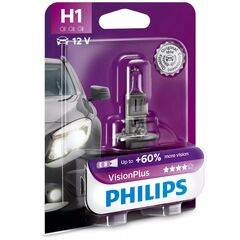 PHILIPS VisionPlus +60% H1 55W 3200K 1 шт 