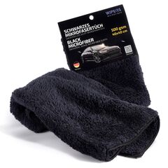 WIPERS Schwarzes MikrofaserTüch черная универсальная салфетка из микрофибры (Германия) 40х40 см 500 gsm 