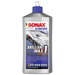 SONAX XTREME Brilliant Wax 1 Hybrid NPT финишный полироль с воском 500 мл, Объем: 500 мл 