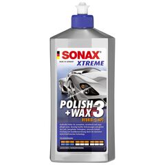SONAX XTREME Polish + Wax 3 Hybrid NPT очищающий полироль с воском 500 мл, Объем: 500 мл 