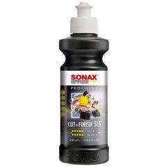 SONAX PROFILINE Cut +Finish 05-05 одношаговая полировальная паста 250 мл, Объем: 250 мл 