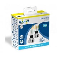 Світлодіодні лампи Narva H3 12/24v 6500K X2 18058 Range Performance