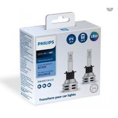 Лампы светодиодные PHILIPS 11258UE2X2 H1 19W 12-24V Ultinon Essential G2 6500K 