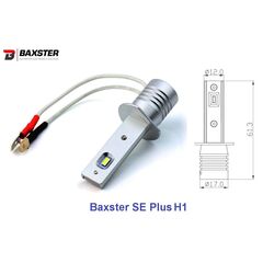 Baxster SE Plus H1 22W 6000K комплект 2 шт