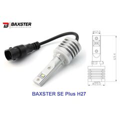 Baxster SE Plus H27 22W 6000K комплект 2 шт 