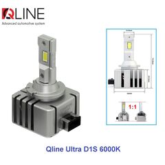 Qline Ultra D1S 65W 6000K комплект 2 шт 