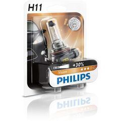  Лампа галогенна Philips H11 Vision, 3200K, 1шт/блістер 12362PRB1