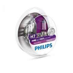 Лампа галогенная Philips H7 Vision Plus 2шт блистер 12972VPS2 