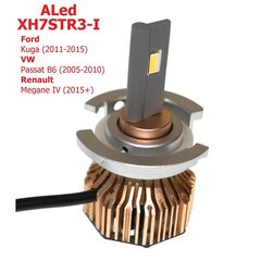 Лампы светодиодные ALed X H7 6000K 50W XH7STR3-I Ford Kuga 11-15/VW Passat B6/Renault Megane IV (2шт) 