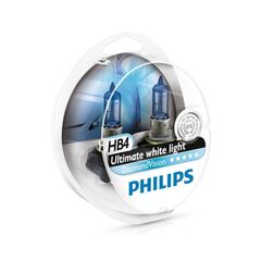 Лампа галогенная Philips HB4 Diamond Vision 2шт/блистер 9006DVS2 
