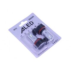 Лампы светодиодные ALed H11 6000K 12W H11A01 (2шт) 