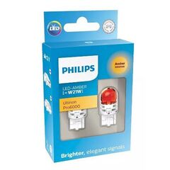 Philips Ultinon Pro6000 11065AU60X2 WY21W LED 