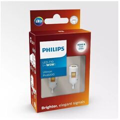 Philips Ultinon Pro6000 W5W W2,1x9,5d 24961CU60X2 LED white 24W 