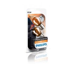 Philips PY21W 12496NAB2 лампа накаливания блистер комплект 2 шт 
