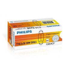 Philips Festoon T10.5X38 12854CP лампа накаливания картон комплект 10 шт 
