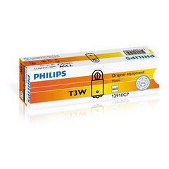 Philips T3W 12910CP лампа накаливания картон комплект 10 шт 